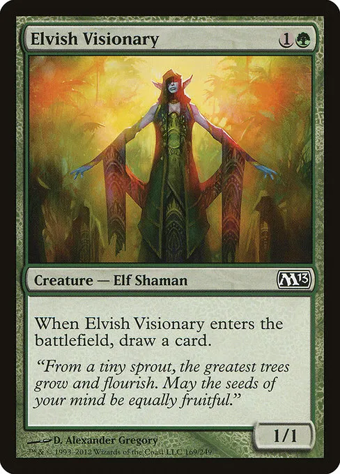 Elvish Visionary · Magic 2013 169/249