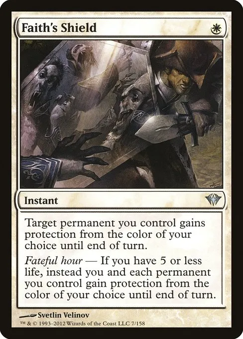 Faith's Shield · Dark Ascension 7/158