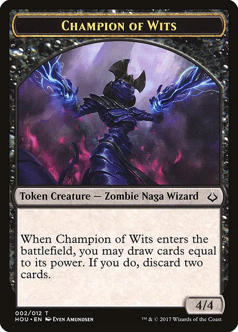 Champion of Wits · Hour of Devastation Tokens 2/13