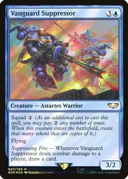 Vanguard Suppressor · Warhammer 40,000 Commander 27★/617