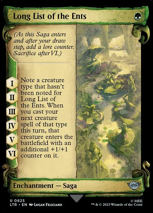 Long List of the Ents · The Lord of the Rings: Tales of Middle-earth 625/856