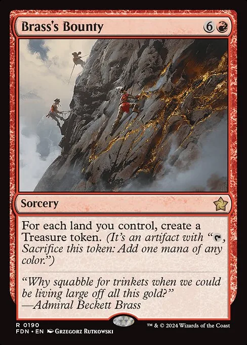 Brass's Bounty · Foundations 190/771