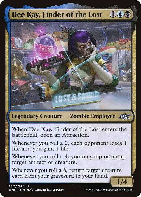 Dee Kay, Finder of the Lost · Unfinity 167/639