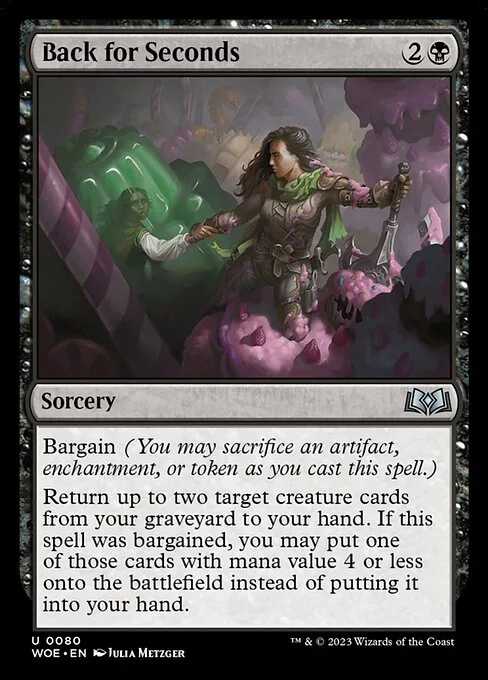 Back for Seconds · Wilds of Eldraine 80/381