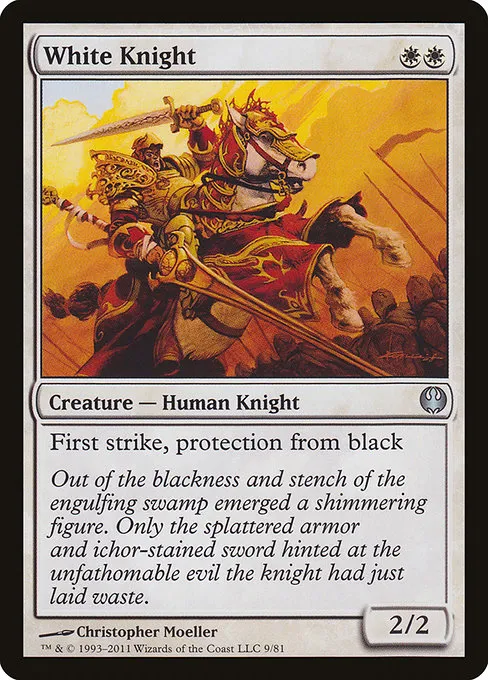 White Knight · Duel Decks: Knights vs. Dragons 9/81