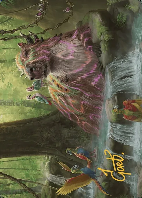 Basking Capybara // Basking Capybara · The Lost Caverns of Ixalan Art Series 22/81