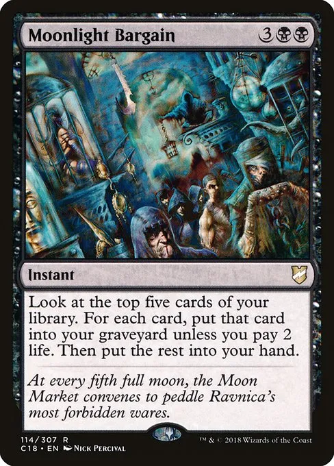Moonlight Bargain · Commander 2018 114/307