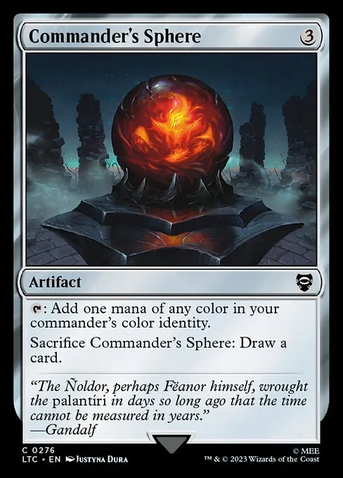 Commander's Sphere · Tales of Middle-earth Commander 276/591