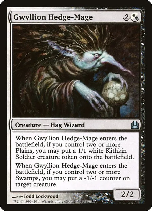 Gwyllion Hedge-Mage · Commander 2011 202/318