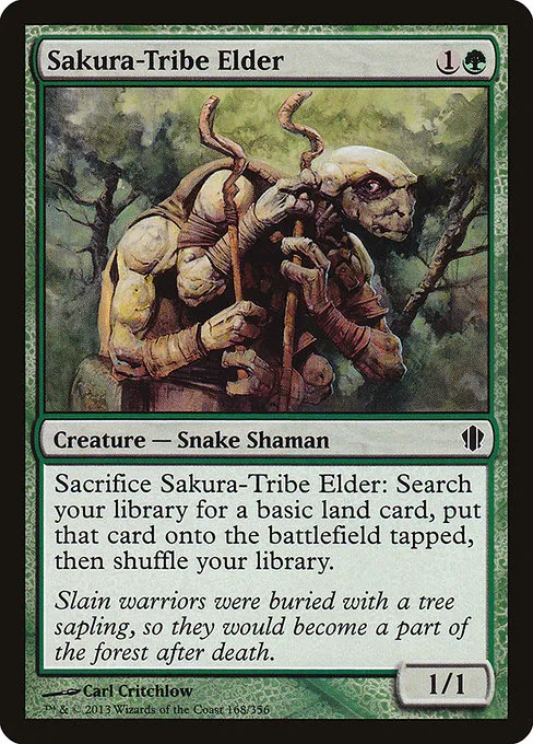 Sakura-Tribe Elder · Commander 2013 168/356