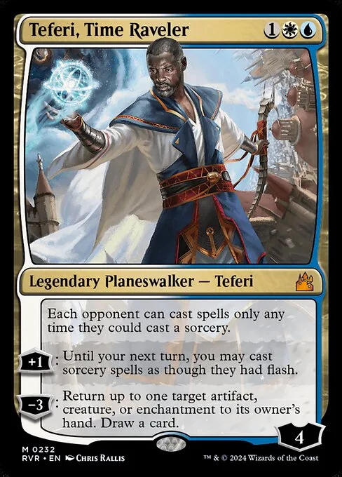 Teferi, Time Raveler · Ravnica Remastered 232/531