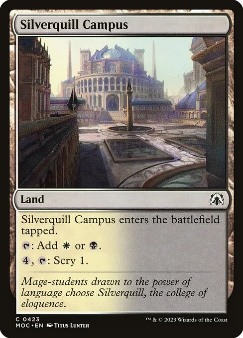 Silverquill Campus · March of the Machine Commander 423/450
