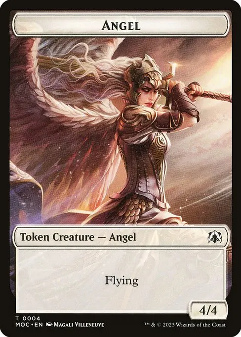 Angel · March of the Machine Commander Tokens 4/46