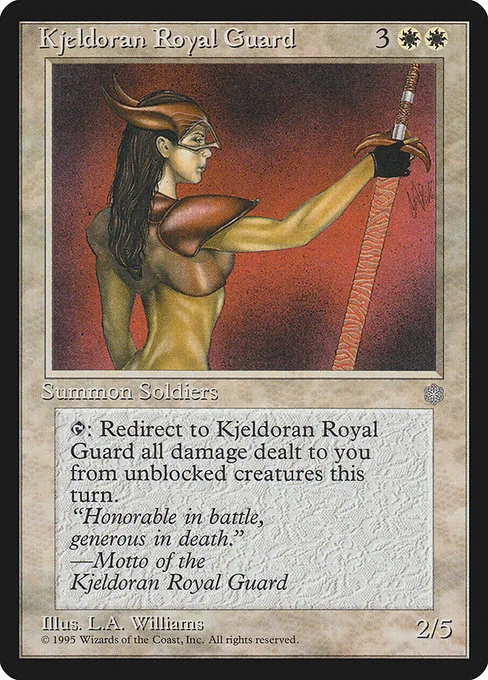 Kjeldoran Royal Guard · Ice Age 38/383