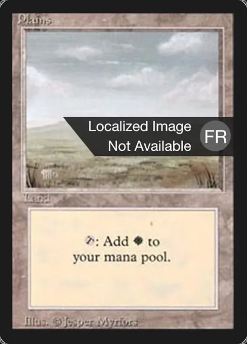 Plains · Foreign Black Border 293/307
