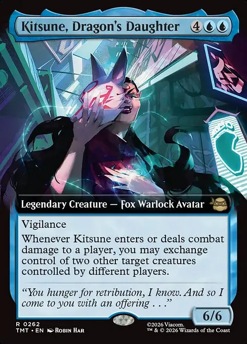 Kitsune, Dragon's Daughter · Teenage Mutant Ninja Turtles 262/320
