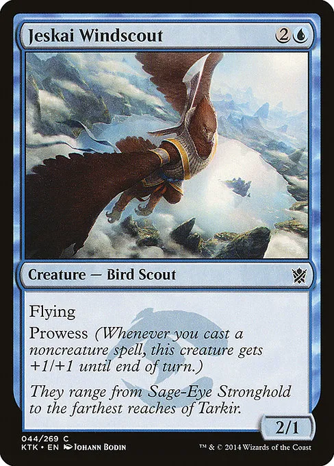 Jeskai Windscout · Khans of Tarkir 44/293