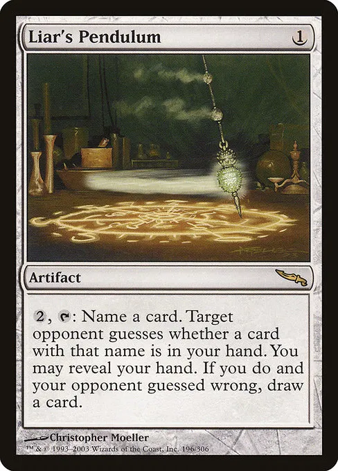 Liar's Pendulum · Mirrodin 196/306