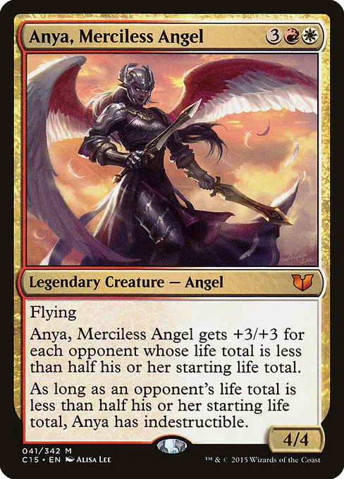 Anya, Merciless Angel · Commander 2015 41/342