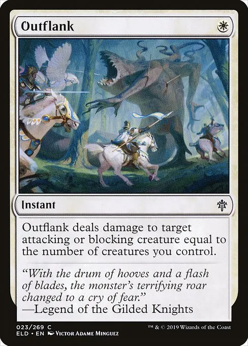 Outflank · Throne of Eldraine 23/398