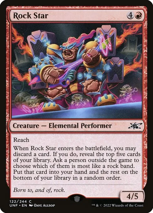Rock Star · Unfinity 122/639