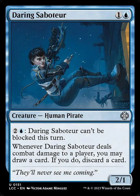 Daring Saboteur · The Lost Caverns of Ixalan Commander 151/370