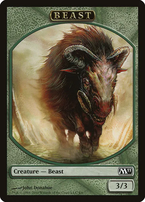 Beast · Magic 2011 Tokens 4/6