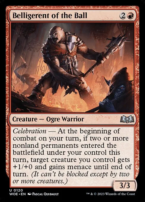 Belligerent of the Ball · Wilds of Eldraine 120/381