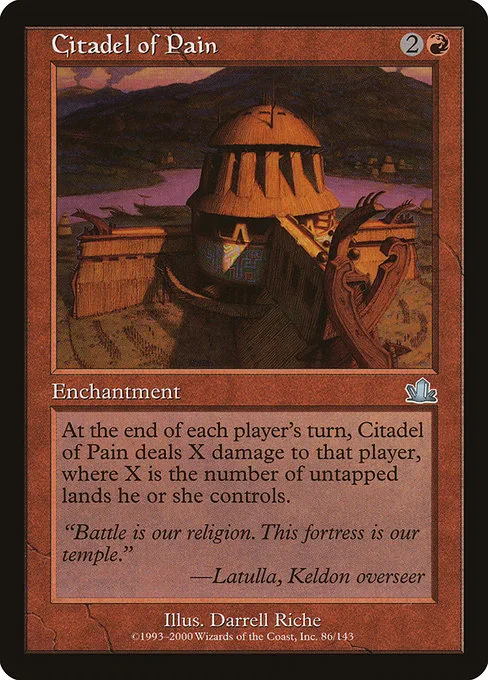 Citadel of Pain · Prophecy 86/144