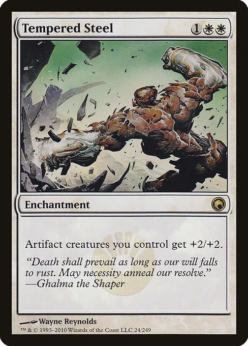 Tempered Steel · Scars of Mirrodin 24/249
