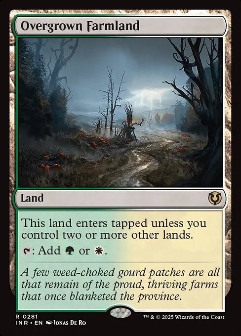 Overgrown Farmland · Innistrad Remastered 281/495