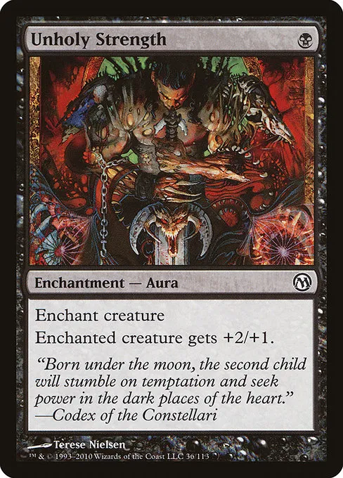 Unholy Strength · Duels of the Planeswalkers 36/113
