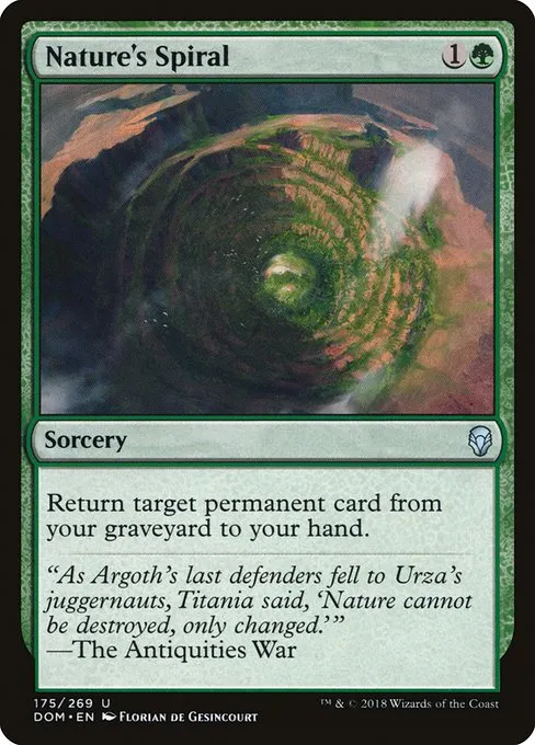 Nature's Spiral · Dominaria 175/280