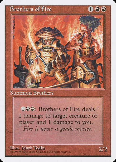 Brothers of Fire · Fourth Edition 179/380