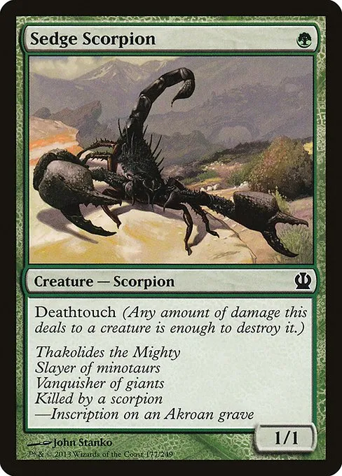 Sedge Scorpion · Theros 177/249