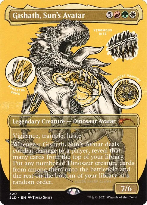 Gishath, Sun's Avatar · Secret Lair Drop 320/2547