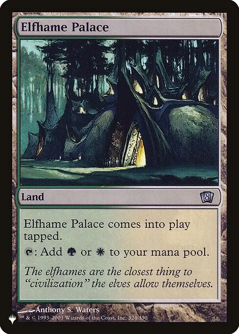 Elfhame Palace · The List 8ED-324/5050