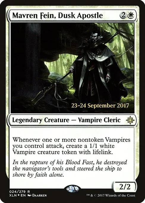 Mavren Fein, Dusk Apostle · Ixalan Promos 24s/120
