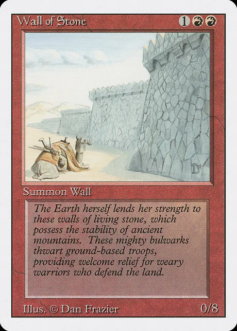Wall of Stone · Revised Edition 184/306