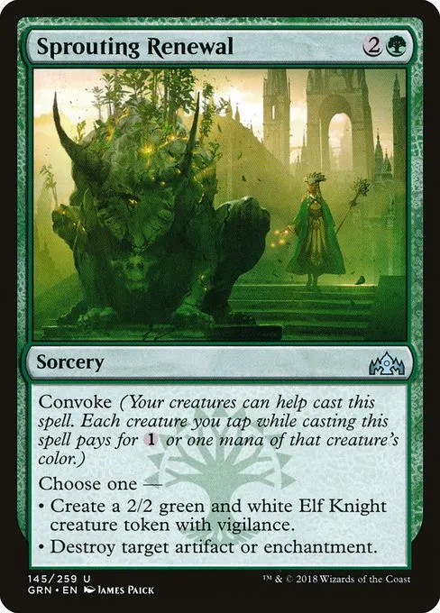Sprouting Renewal · Guilds of Ravnica 145/273