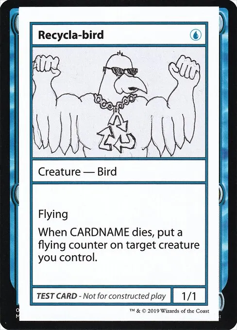 Recycla-bird · Mystery Booster Playtest Cards 2021 28/121