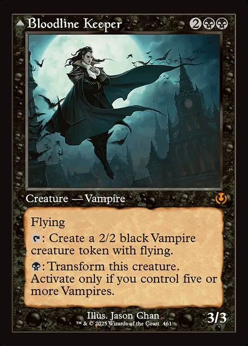 Bloodline Keeper // Lord of Lineage · Innistrad Remastered 461/495