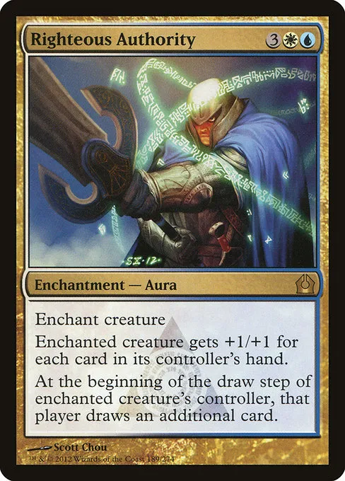 Righteous Authority · Return to Ravnica 189/274