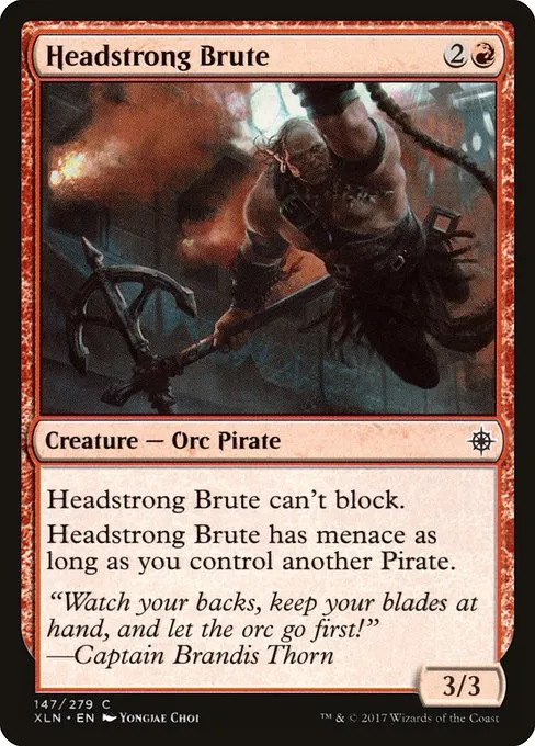 Headstrong Brute · Ixalan 147/289