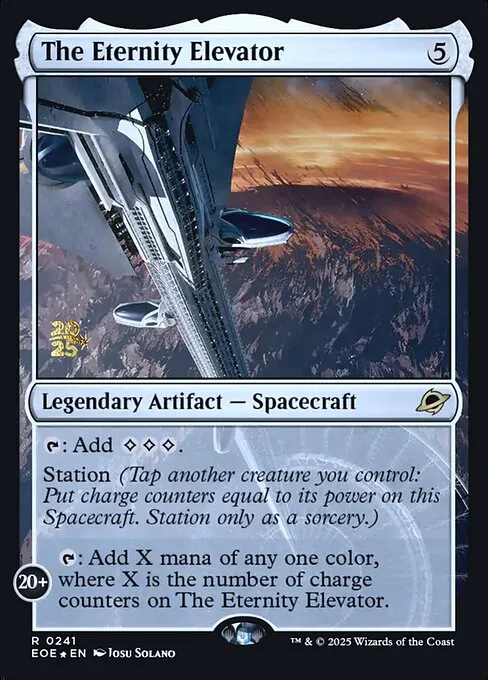 The Eternity Elevator · Edge of Eternities Promos 241s/160