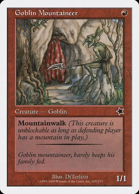Goblin Mountaineer · Starter 1999 105/173