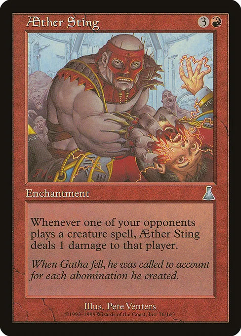 Aether Sting · Urza's Destiny 76/143