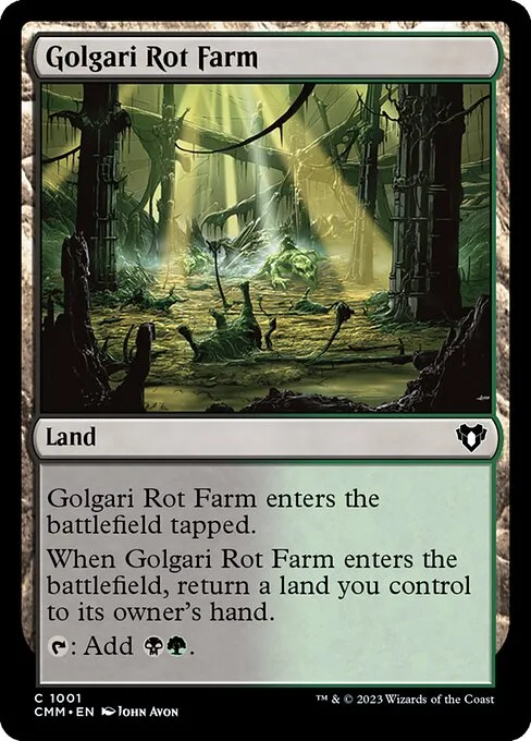 Golgari Rot Farm · Commander Masters 1001/1067
