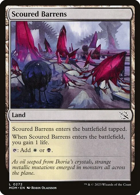 Scoured Barrens · March of the Machine 272/387