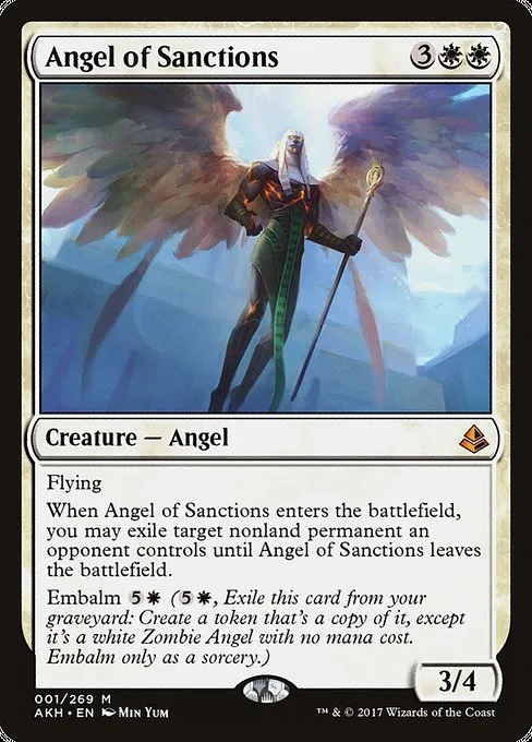 Angel of Sanctions · Amonkhet 1/287